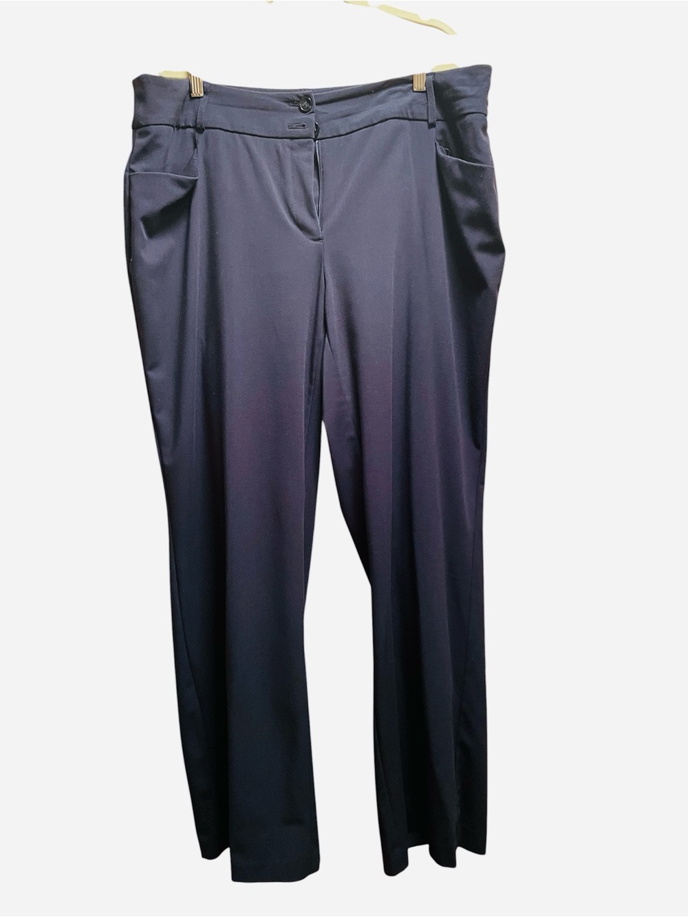ALFANI Women's Navy Dress Trousers- Size 16W